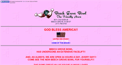 Desktop Screenshot of bgbowl.com